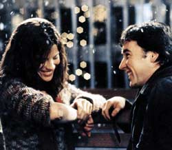 Kate Beckinsale as Sara Thomas and John Cusack as Jonathan Trager in Peter Chelsom’s Serendipity (2001)